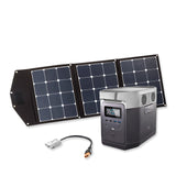 WATTSTUNDE EcoFlow DELTA Powerstation Set mit SunFolder Solartasche