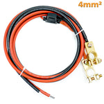 WATTSTUNDE 4mm² Batterieanschlußkabel BAKA20/BAKA04 mit 20A Sicherung und Polklemmen